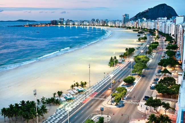 Пляж Copacabana