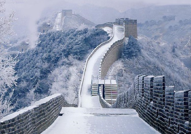 Китайская зима на фото