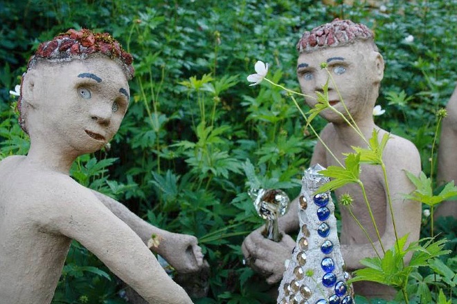 «Мистический лес» – парк скульптур Вейо Рёнккёнэна
