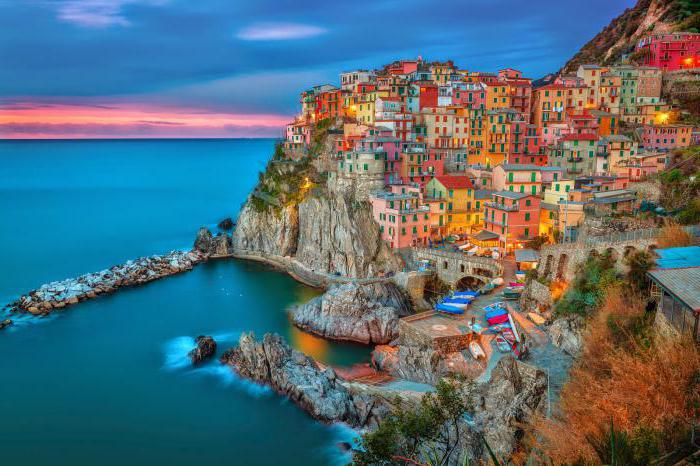 самые красивые места в италии на море 