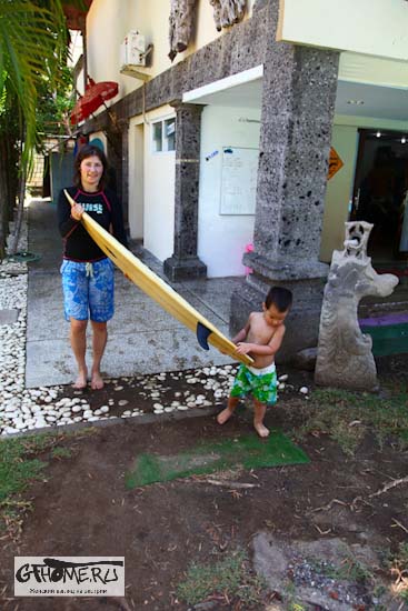 Обучаемся серфингу на Бали! 