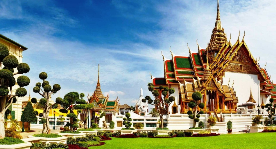 Королевские сады в бангкоке, таиланд