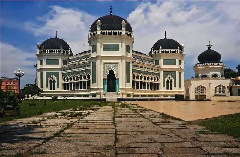 Остров Суматра Великая Мечеть