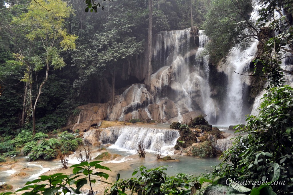 Куанг Си водопад Луанг Прабанг
