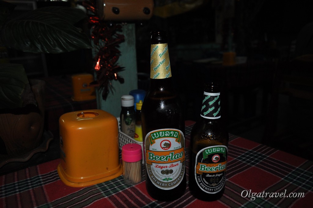 пиво в Лаосе