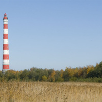 Стороженский маяк. h=72м. Построен в 1906 г., считается самым высоким в Европе.