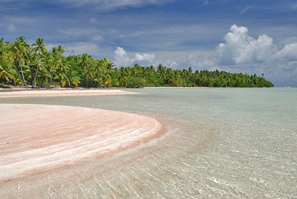 пляж Факарава в Полинезии