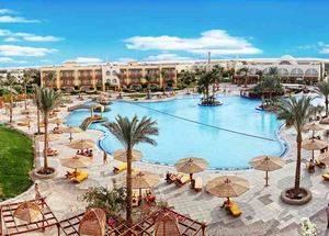 Панорама отеля The Desert Rose Resort 5* в Хургаде Египет