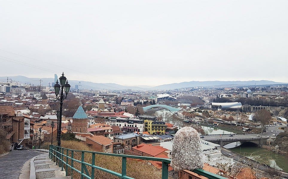 Тбилиси в январе