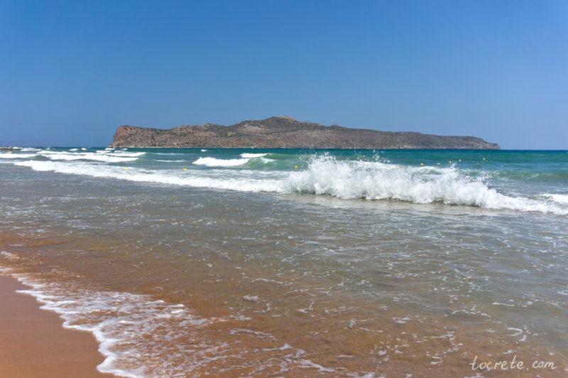 Крит сегодня 3 августа 2018. Агия Марина и остров Агиос Теодорос