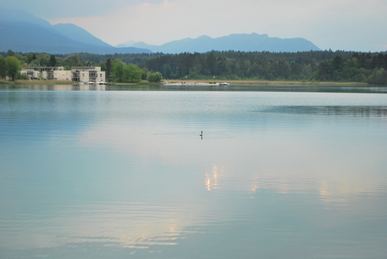 озеро Факер Зее, Каринтия, Австрия