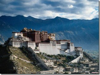 Лхасу столица Тибета