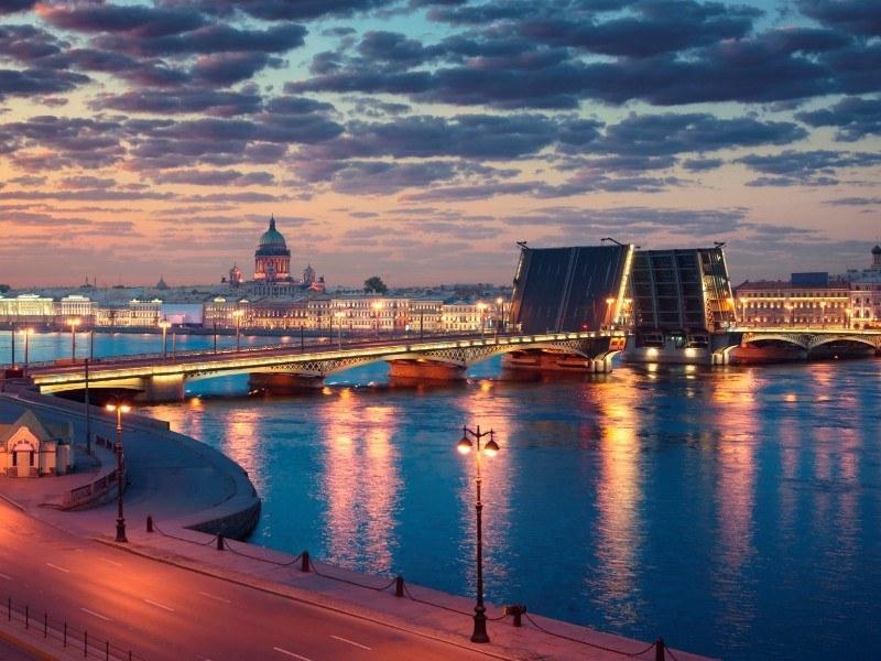 вечерний Санкт-Петербург