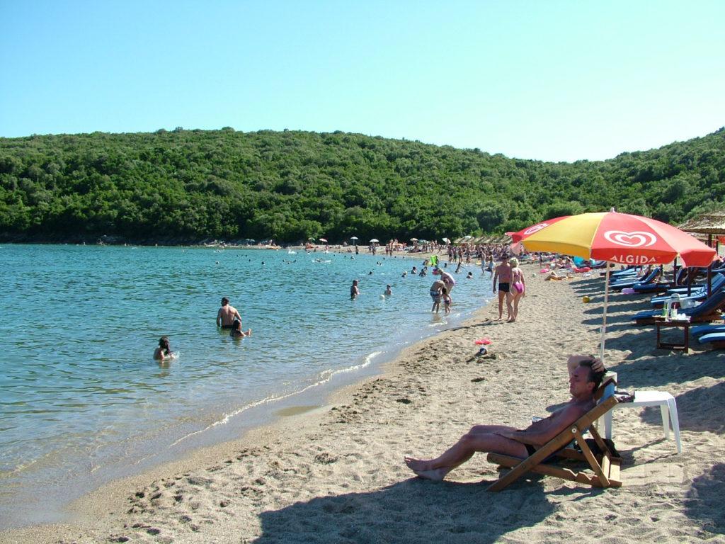 Черногория, пляж Яз