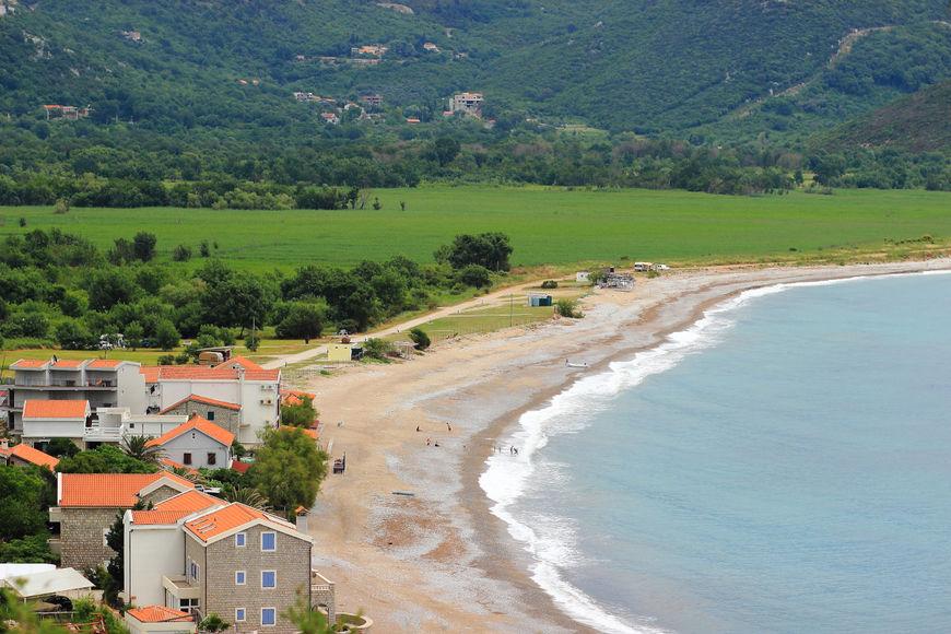 Черногория, пляж Булярица