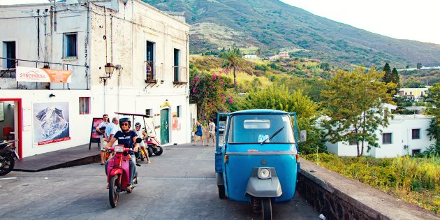 путешествие по Италии: скутеры