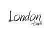 Черно-белые стороны надписи надпись London | Векторный клипарт