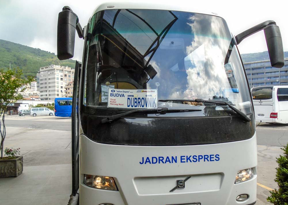 Автобус в Дубровник