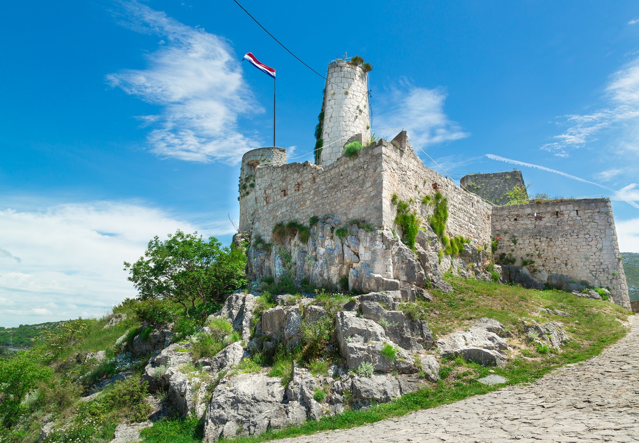 Крепость Клис в Хорватии