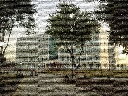 Лечебница в Туркменистане (фото)