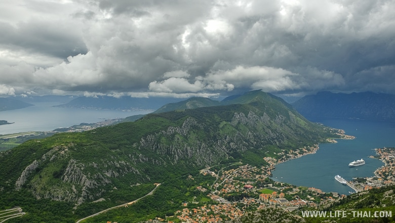 Боко-Которский залив в мае, Черногория