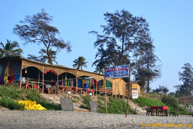 Рестораны на берегу в Гоа