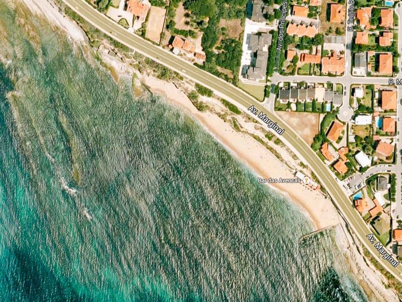 Пляжи Лиссабона - Praia das Avencas