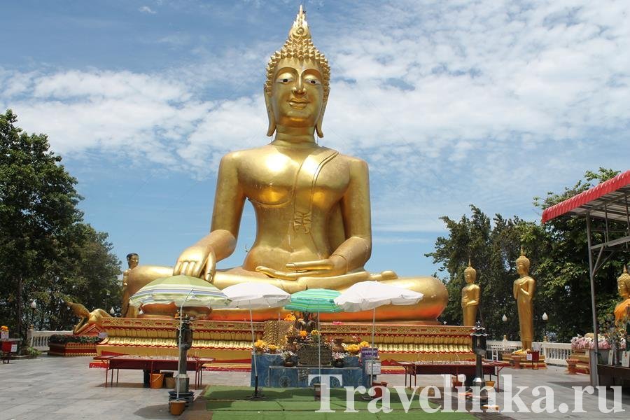 гора золотого Будды Паттайя