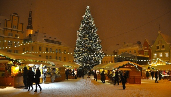 Фотографии зимнего Таллинна