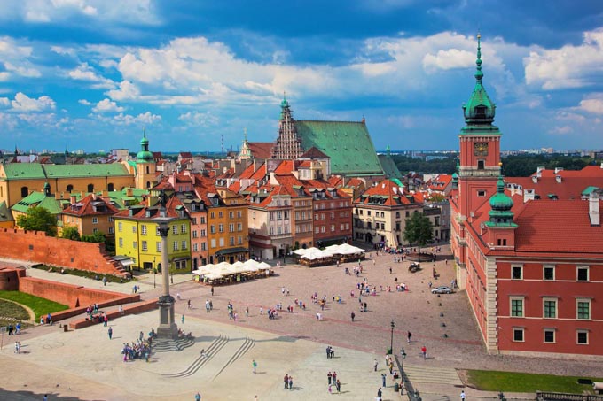 Королевский дворец и старый город, Варшава
